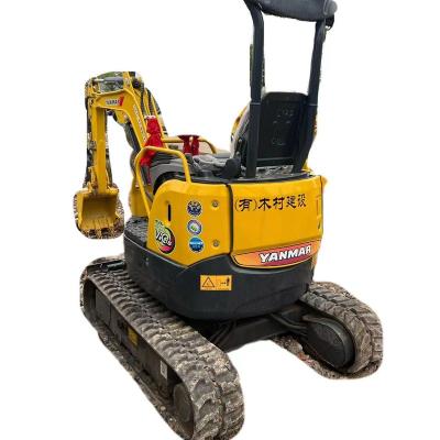 China New Mini Excavators Used engine yanmar small Digger Micro Excavator 1.5 Ton Machine Yanmar VIO15 from Well-Maitained for sale