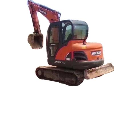 China Cheap Price Used Dx60 Korea Brand Mini Hydraulic Crawler Excavator High Quality Excavators For Sale 0.3mÂ ³ for sale