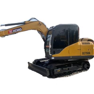 China Xe75 DA Excavator For Sale 7.5 Ton Used Machinery 0.1-0.5 for sale