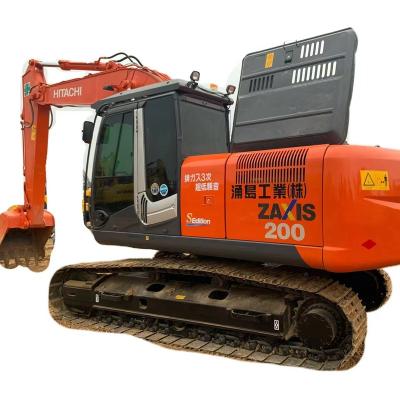 China 20TON Working Weight ZX200 Japan Brand Used Second Hand Excavator 1.2M™ ³ for sale