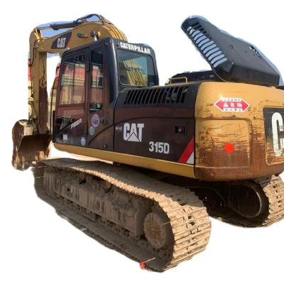 China Used Medium Large Excavator Cat 315d Crawler Cat 315d Used Construction Machinery For Sale Super Supplied 5a 0.63 Engine for sale