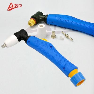 China PT31 Plasma Cutting Torch with Blue Head Body Air Plasma Cutter Torch LG40 CUT-40 head body LG40 Cutter Torch consumables for sale