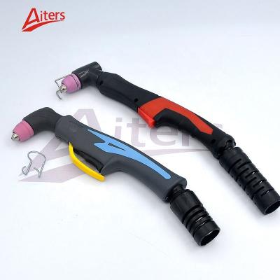 China Blue and grey color SG55 Cutting Torch with two color square handle High quality AG60 plasma cutting torch for sale