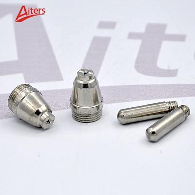 China Air cooled plasma torch parts AG60 electrode and nozzle SG55 plasma Cutter Torch Consumables for sale