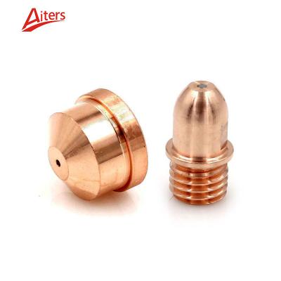 China CB150 torch nozzle and electrode Welding consumables for Trafimet CB150 cutting torch parts nozzle electrode for sale