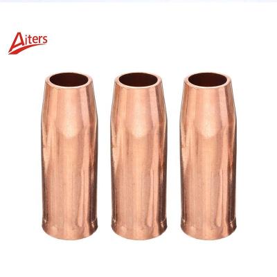 China 21-50 Gas Nozzle Mig Welding Torch Accessories for Tweco Mini & Lincoln Magnum 100L MIG Nozzle Tip FeiYing 15AK Gas Diffuser for sale