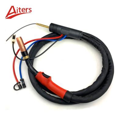 China MIG Fronius Welding Torch AW5000 MAG Gun Euro type connector Adaptor Gas Torch Water Cooled MAG Torch for sale