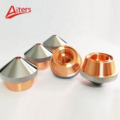 China Compatible DNE Laser Parts M14 Thread Nozzle For DNE Fiber Laser Cutting Head Big and Small Type for sale