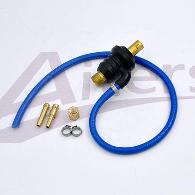 China M16 to DKJ35-50 Welding Torch Adaptor Quick Connector kit Welding Gas Adapter Plug and Socket for TIG Welding Torch for sale