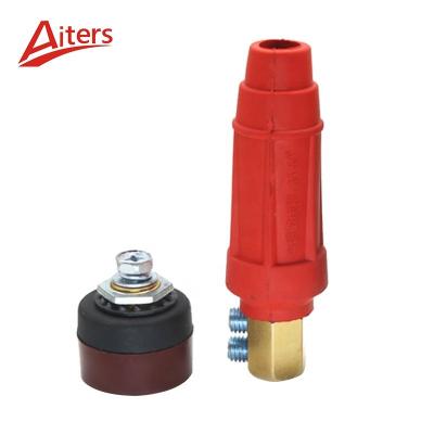 China Red Quick Plug DKJ-16 35 50 70 quick Cable Socket Chinese Type Welding quick plug DKJ-95 Cable Connector for sale