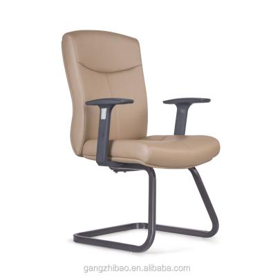 China Classic Design Pu(Height)Adjustable Classic Design Economic PU Visitor Executive Office Leather Table Chairs for sale