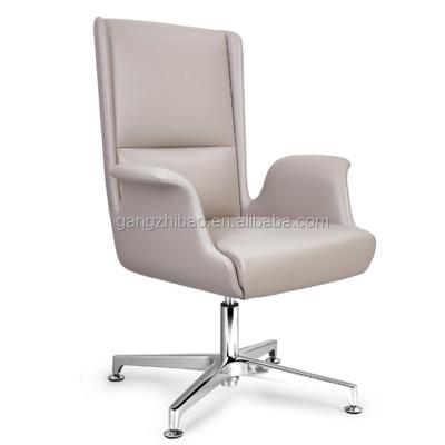 China Wholesale Office Furniture Modern Executive Furniture Swivel Ergonomic Leather Visitor Chairs Adjustable (Height) for sale