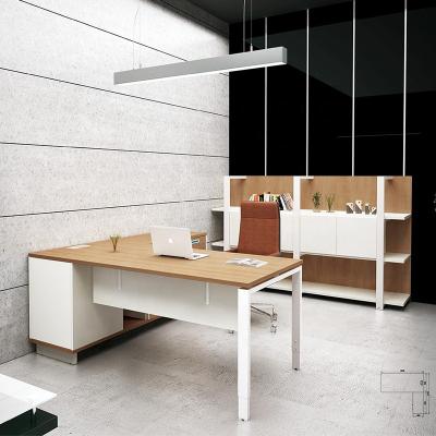 China Factory Modern Hot Selling Office Series L Shaped Table With Reasonable Price for sale