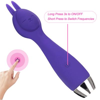 China 10 Vibration Mode Silicone Massage Magic Wand Vibrating Full Body Massager Female Waterproof Vibrator Sex Toys for sale