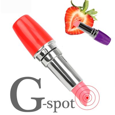 China TOP Selling Sex Toy Women Vibrating Mini Bullet Massager Clitoris Stimulator Lipstick Vibrator 10 Vibration Modes for sale