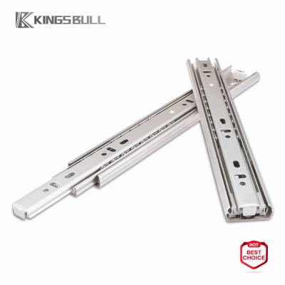 China Telliscopic Modern Kitchen Slding Hinges For Drawers Easy Close Drawer Slides for sale