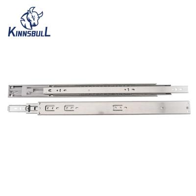 China ODM Designs Kinnsbull KB4512-70 Slide Rail Furniture Cabinet Black Silver Colin Hidden Folding Ball Bearing Jieyang Steel Drawer Slide for sale