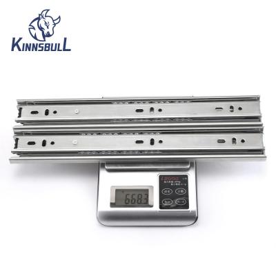 China 3 Fold+Full Extension Kinnsbull KB4509-55 Tandem Box Nova Slide Origin Type Drawer Gua Set Model Jtb Usage Now Price Kitchen Double All Drawer Slide for sale