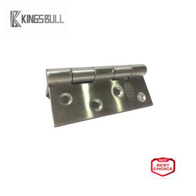 China Kinnsbull Modern Metal Visible Satin Nickel Heavy No Hinge Mortise Door Hinge For Heavy Door for sale