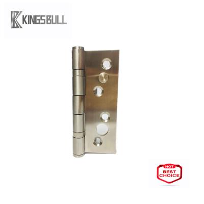 China Jieyang Hot Modern Manufacture Hardware Kinnsbull Quality SUS 201Stainless Steel Door Hinge Anti-Prizing for sale