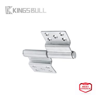 China Kinnsbull Modern Hot Selling Hinge SUS 201Stainless Steel Door Hinge Removable Type Hinge for sale