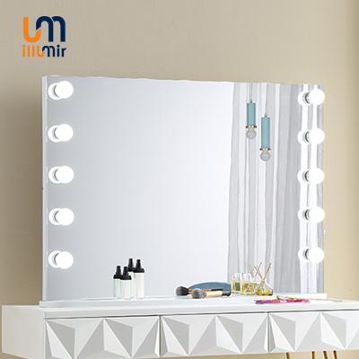 China Craftsman Illumir Standing Makeup Mirror Hollywood Style Led Vanity Mirror Vanity Body Floor Mirrors for sale