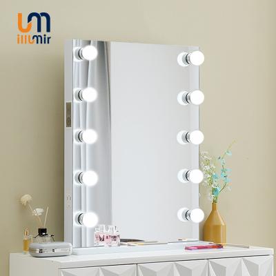 China ILLUMIR Contemporary Fast Delivery Luxury Makeup Vanity Hollywood Hair Beauty Salon Led Mirrors for sale