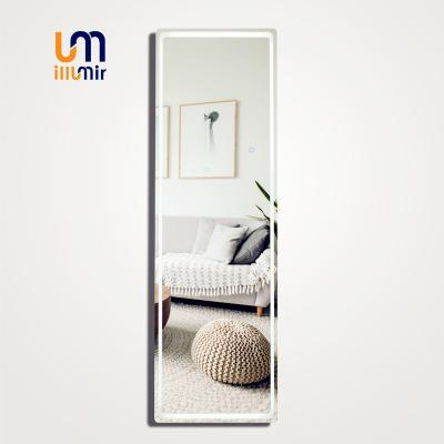 China Craftsman Illumir Large Size Standing Mirror Led Lights Vanity Makeup Mirror Dressing Room Mirrors for sale