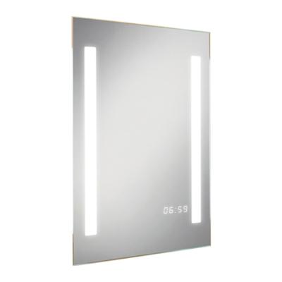 China With Shelf ILLUMIR Decoration Luxury Frameless Bathroom Wall Mounted Led Illuminated Mirror With Light Anti-haze Bathroom Vanity Mirror for sale