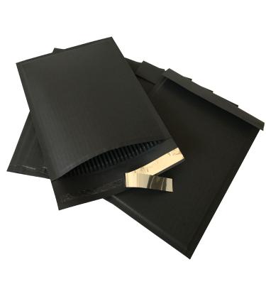 China Eco-Friend Black Kraft Paper Corrugated Inner Padded Envelope Made In Shenzhen for sale