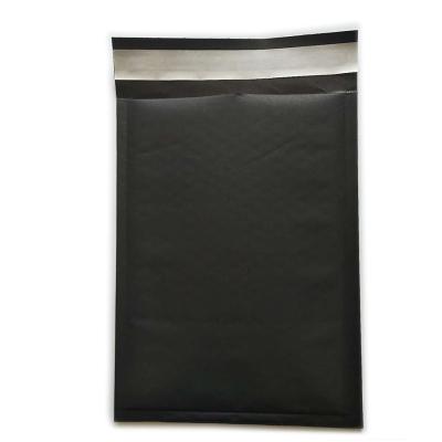 China Shipping Customized Mailing Package , Black Kraft Paper Bubble Mailer , Posting Bags for sale