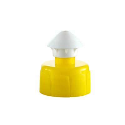 China 24/28/410 High Quality Non Puddle Sports Water Bottle Push-Pull Cap Plastic Caps for sale