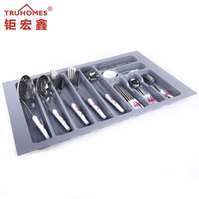 China Sustainable Plastic Cutlery Tray Divider For Household Accessories for sale