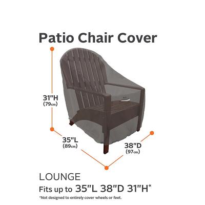 China Waterproof Outdoor Waterproof Cover For Chaise Lounge Chair Hot New Products for sale