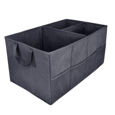 China Collapsible Folding Storage Box Crate Car Storage Organizer for sale