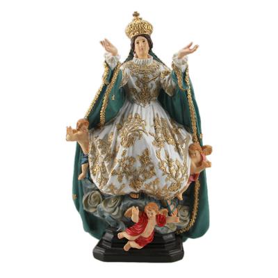 China Europe Europe 30cm Madonna Scam Statue Customized Catholic Nun Religious Statue Figurine for sale