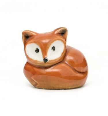 China Lovely Viable Wholesale Fox Dining Kitchen Salt And Pepper Ceramic Gift Set For Gift for sale