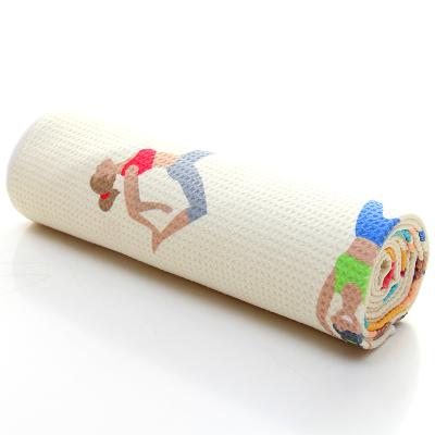 China QUICK DRY Custom Printed Non Slip Microfiber Yoga Towel Anti Slip for sale