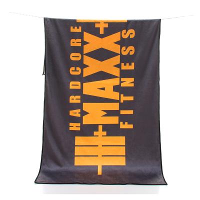 China QUICK DRY Soft Sublimation Printed Beach Towel Microfiber for sale