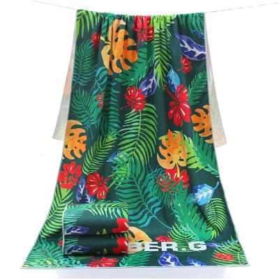 China QUICK DRY Custom Microfiber Sublimation Printed Beach Towels Printing for sale