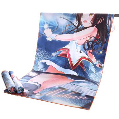 China QUICK DRY 80 Polyester 20 Polyamide Printed Custom Microfiber Swim Beach Towel for sale