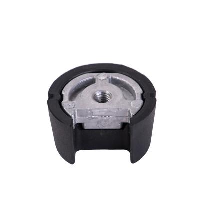 China Super heavy duty industrial tooling 100F wheel caster horizontal adjustment rubber f60f80 from PIVOT manufacturer direct sale for sale