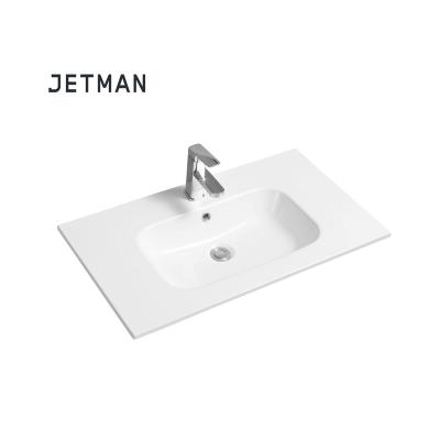 China JM4010-76 760*460*160 Modern Hot Sale Square Shape Bathroom Basin Single Tank Sink for sale