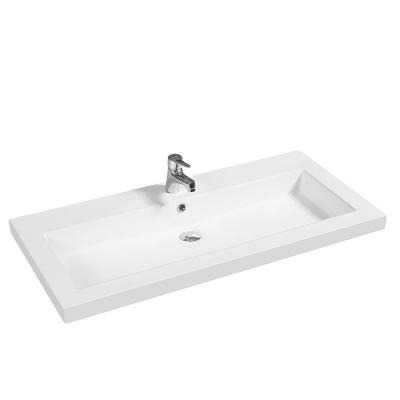 China JM5122-101 1010*470*145 Factory Price Modern Western Bathroom Sink Luxury Cabinet Vanity Top for sale