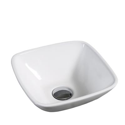 China JM7855 300*300*110 Modern Ceramic Bathroom Furniture Sink Small Size Shampoo Basin for sale