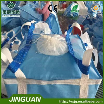 China PP Bulk Conductive White Bag (PP Printed Jumbo Bag) for sale