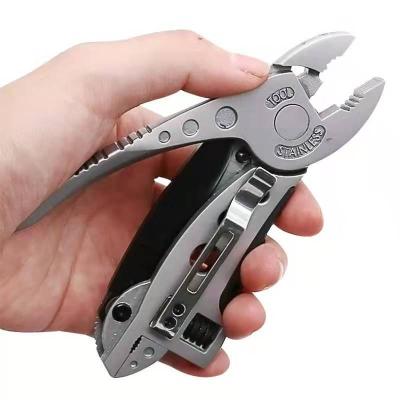 China Ordinary Multifunctional Outdoor Tool Pliers Knife Pliers Mini Stainless Steel Pliers for sale