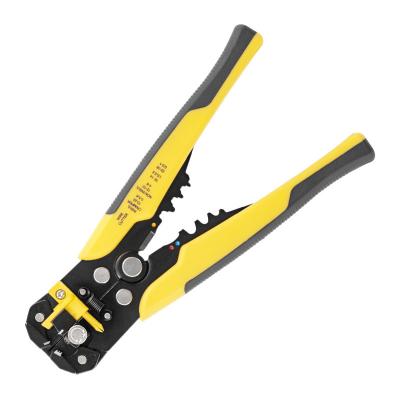 China Ordinary Electrician Tools 8 Inch Crimping Wire Cutting Wire Peeling Pliers Multifunctional Automatic Wire Stripping Pliers for sale