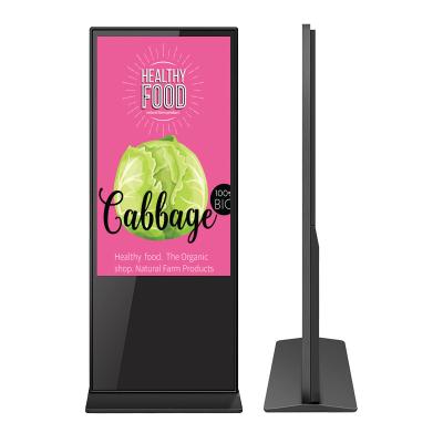 China 43/49/55/65 inch full indoor hd weier touch kiosk mall kiosk free standing advertising player for sale