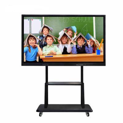 China WEIER 98 Inch Interactive Whiteboard Interactive Touch Screen Smart Board Indoor Interactive Flat Panel for sale